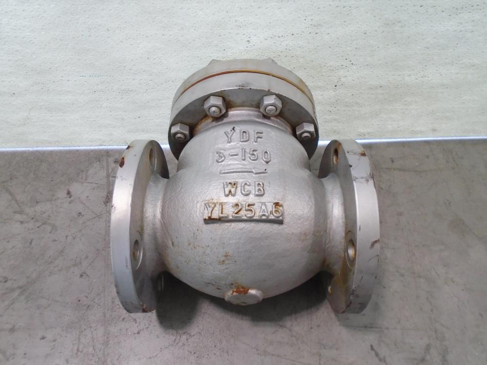 YDF 3" 150# WCB Swing Check Valve SN1R-WCB-8